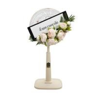 ราคา พวงหรีดพัดลมสไลด์ 16 นิ้ว SHARP PJ-SL165VA สีครีม (1318634)