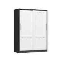 ราคา ตู้เสื้อผ้าบานเลื่อน WISDOM DESIGN FURNITURE รุ่น W18SLT 180 ซม. สีโอ๊ค/ขาว (888216601161)