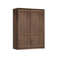 ราคา ตู้เสื้อผ้าบานเลื่อน WISDOM DESIGN FURNITURE รุ่น W18SLT 180 ซม. สีวอลนัท (888216601162)
