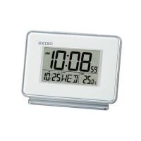 ราคา นาฬิกาดิจิทัล SEIKO CLOCKS QHL068W 3.6X5 นิ้ว สีขาว (1268638)
