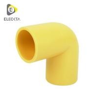 ราคา ข้องอ 90 องศา ร้อยสาย ELECKTA 3/8 นิ้ว สีเหลือง (แพ็ก 4 ชิ้น) (1282361)