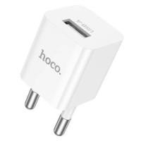 ราคา หัวชาร์จ HOCO UH102T จ่ายไฟ 1 แอมป์ 1A สำหรับอุปกรณ์ขนาดเล็ก เช่น หูฟัง TWS ปากกา ลำโพง โคมไฟ (888206800072)