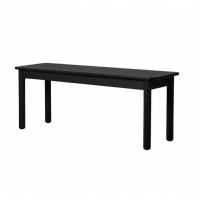 ราคา เก้าอี้ม้านั่งยาว/ม้านั่งไม้ยางพาราแท้ MAAI DESIGN ISSHO BENCH 120 CM. สี BLACK (888247300031)