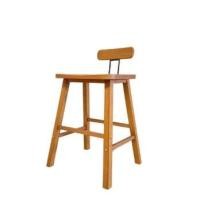 ราคา เก้าอี้บาร์ไม้ยางพารา MAAI DESIGN รุ่น SORU BAR STOOL 24'' สีโอ๊ค (888247300044)