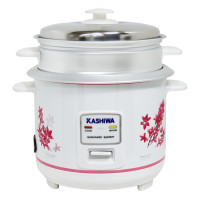 ราคา หม้อหุงข้าว KASHIWA รุ่น RC-114 ขนาด 1 ลิตร สีขาว/แดง (888155800149)