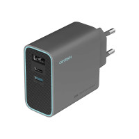 ราคา หัวชาร์จเร็ว CUKTECH AD653T 65W สีเทา (รองรับ เทคโนโลยี PD 3.0, QC 2 TYPE-C / 1 USB-A) (888143500073)