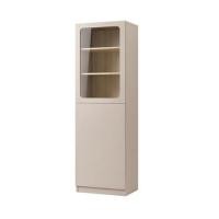 ราคา ตู้โชว์ 2 บานเปิด FURDINI KEEPER+ 60 ซม. สี LIGHT OAK/SOFT BEIGE/กระจกใส (1316770)