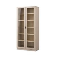 ราคา ตู้โชว์ 2 บานเปิด FURDINI KEEPER+ 80 ซม. สี LIGHT OAK/SOFT BEIGE/กระจกใส (1316793)