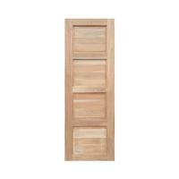 ราคา ประตูไม้เนื้อแข็ง ไม่เจาะลูกบิด AZLE 4 ฟักนอน 70x200 ซม. (1322247)