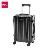 ราคา กระเป๋าเดินทางล้อลาก 24 นิ้ว DELI EH1045-BK-24-01 สีดำ (888257600011)