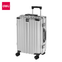 ราคา กระเป๋าเดินทางล้อลาก 24 นิ้ว DELI EH1045-GR-24-01 สีเทา (888257600156)