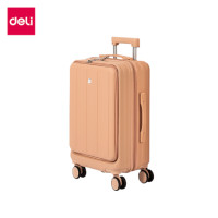 ราคา กระเป๋าเดินทางล้อลาก DELI EH1054-PK-24-01 24นิ้ว สีชมพู (888257600179)