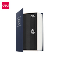 ราคา เซฟสมุด เซฟหนังสือ DELI ET640-BL-01 กุญแจ (888257600233)