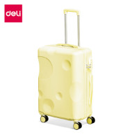 ราคา กระเป๋าเดินทางล้อลาก DELI EH1058-YL-24-01 24นิ้ว สีเหลือง (888257600280)