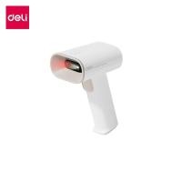 ราคา เครื่องสแกนบาร์โค้ด 2-IN-1 DELI ES228-WH-01 USB สีขาว (888257600579)
