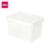ราคา กล่องเก็บของ DELI VS468-WH-01 20 ลิตร (888257600809)