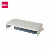 ราคา ชั้นวางจอคอมพิวเตอร์ DELI XDM32-GR-01 พร้อมช่องเก็บของ 23X46.6X9.65 สีเทา (888257600892)