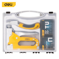 ราคา เครื่องยิงแม็ก DELI EDL238105-YL-01 สีเหลือง 3IN1 (888257700026)