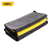 ราคา ผ้าขนหนูไมโครไฟเบอร์ DELI DL496013-YL-01 สีเทาเหลือง จำนวน 3 ชิ้น (888257700202)