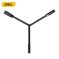 ราคา ประแจตัววาย DELI EDL81012B-BK-01 8-10-12มม. สีดำ (888257700259)
