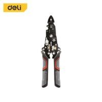 ราคา คีมปอกสายไฟ DELI EDL383014-BK-01 27IN1 8นิ้ว (888257700275)