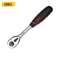 ราคา ด้ามขันน็อต DELI EDQ41802-RD-01 1/4นิ้ว สีแดง (888257700331)