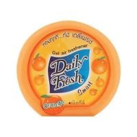 ราคา เจลก้อนน้ำหอมปรับอากาศ DAILY FRESH 60 กรัม ORANGE (1129240)