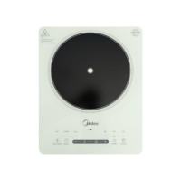 ราคา เตาแม่เหล็กไฟฟ้า Midea COOKKY2200 series รุ่น MIC220TLAGH2 สีเทาอ่อน (888257400034)