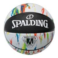 ราคา ลูกบาส SPALDING รุ่น MARBLE SERIES BLACK / WHITE ลูกบาสเกตบอลยาง, เบอร์ 7 (888256700015)