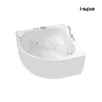 ราคา อ่างอาบน้ำวนเข้ามุม แบบลอยตัว I-SPA BD-IZE001WF-E 120 ซม. สีขาว (292775)