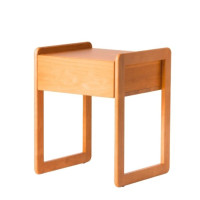 ราคา ตู้ลิ้นชักข้างเตียงไม้ยางพารา MAAI DESIGN รุ่น UCHU SIDE TABLE สีโอ๊ค (888247300078)