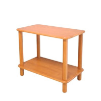ราคา โต๊ะข้างไม้ยางพารา MAAI DESIGN รุ่น AKINO SIDE TABLE สีโอ๊ค (888247300081)