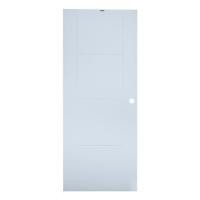 ราคา ประตูภายนอก UPVC PARAZZO PUV10 80X200 ซม. สีขาว เจาะลูกบิด (1110141)