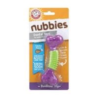 ราคา ของเล่นสุนัข ARM AND HAMMER NUBBIES DUO BONE ช่วยขัดฟัน รสไก่ ขนาด 5X14 ซม. (888133300011)