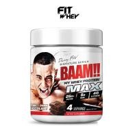ราคา เวย์โปรตีน BAAM MY WHEY PROTEIN MAX - 4 SERVINGS DARK CHOCOLATE (888213500054)