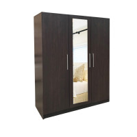 ราคา ตู้เสื้อผ้า 3 บานเปิด WISDOM DESIGN FURNITURE รุ่น MILANO135 สีโอ๊ค (888216601098)