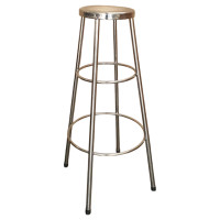 ราคา เก้าอี้สแตนเลส MEETANG STAINLESS ขนาด 30X30X100ซม. (888248900006)