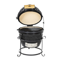 ราคา เตาถ่านบาร์บีคิว KINGBE KAMADO 13 นิ้ว สีดำ (888215300002)