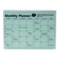 ราคา สมุดแพลนเนอร์ แบบตั้งโต๊ะ ROPAMODA รุ่น MONTH DESK PLANNER 85025 ขนาด 23.7 X 23.1 ซม. สีเขียว (888154100004)
