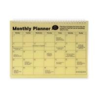 ราคา สมุดแพลนเนอร์ แบบตั้งโต๊ะ ROPAMODA รุ่น MONTH DESK PLANNER 85025 ขนาด 23.7 X 23.1 ซม. สีเหลือง (888154100065)