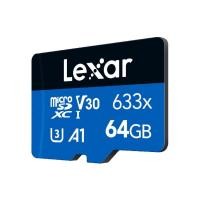 ราคา การ์ดหน่วยความจำ ไมโครเอสดีการ์ด LEXAR 633X MICROSD CARD 64GB NOADAPTER UPTO 100MB/S READ (LMS0633064G) (888222300071)