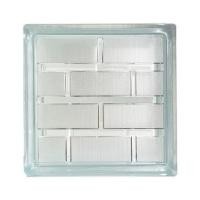 ราคา อิฐแก้ว 19x19x8 ซม. ช้างแก้ว อิฐเพชร สีใส (1096508)