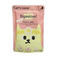 ราคา อาหารเปียกแมว CATS TASTE HEALTHY TUNA WITH PUMPKIN IN JELLY 70 ก. (1207561)