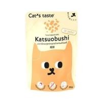 ราคา อาหารเปียกแมว CATS TASTE TUNA TOPPED WITH KATSUOBUSHI IN JELLY 70 ก. (1230406)