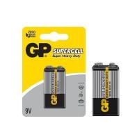 ราคา ถ่านคาร์บอนซิงค์ GP BATTERY CABON ZINC SUPERCELL 9V-1 1กล่อง (10 แพ็ค) (888232400029)