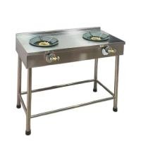 ราคา เตาแก๊สตั้งพื้น 2 หัวแก๊ส MEETANG STAINLESS สแตนเลส304 ขนาด 50X100X75ซม. (888248900012)
