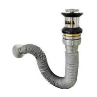 ราคา ชุดท่อน้ำทิ้งอ่างล้างหน้าท่อย่น DONMARK GL-5335 100 ซม. (1277713)