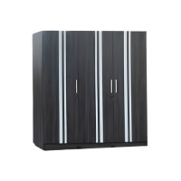 ราคา ตู้เสื้อผ้า 3 บานเปิด WISDOM DESIGN FURNITURE รุ่น WR601 180 ซม. สีแอชบราวน์ (888216601113)