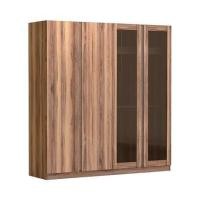 ราคา ตู้เสื้อผ้า 4 บานเปิด SB FURNITURE ATHENA 19216249 200 ซม. สีน้ำตาล (1323756)
