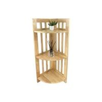ราคา ชั้นวางของ 3 ชั้น เข้ามุม THE WOOD 'S TALE ขนาด 30X30X87ซม. พับได้ สีไม้ธรรมชาติ (888167500026)